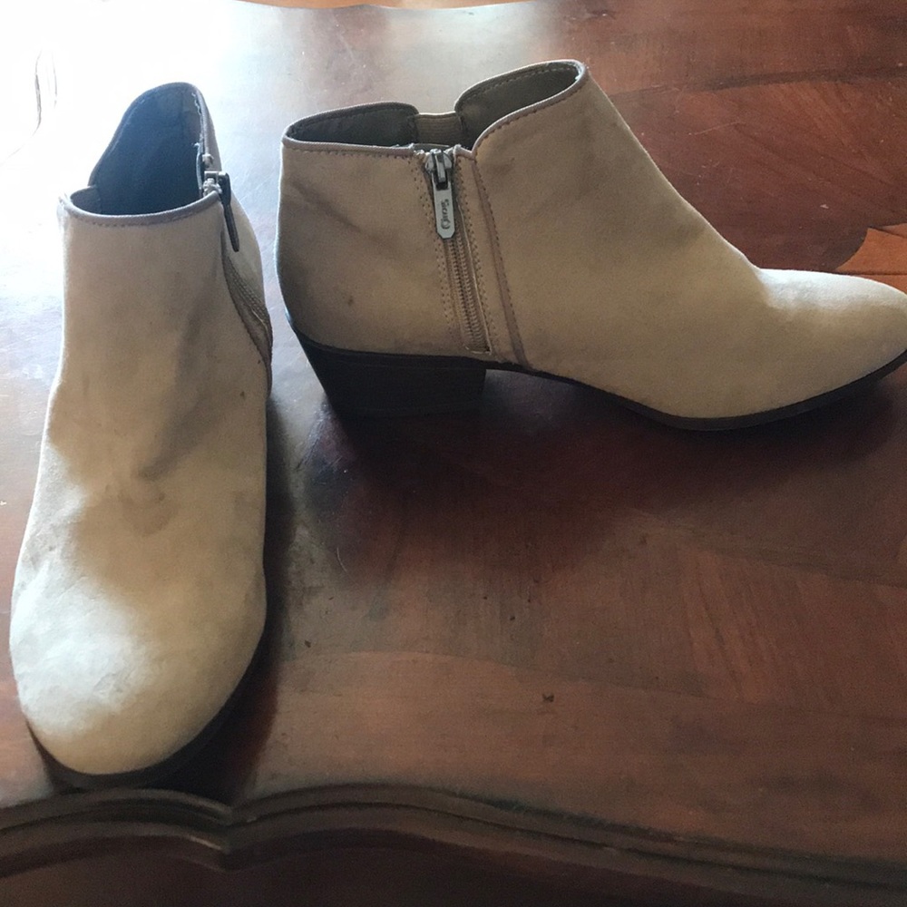 Circus Faux Suede Tan Boots